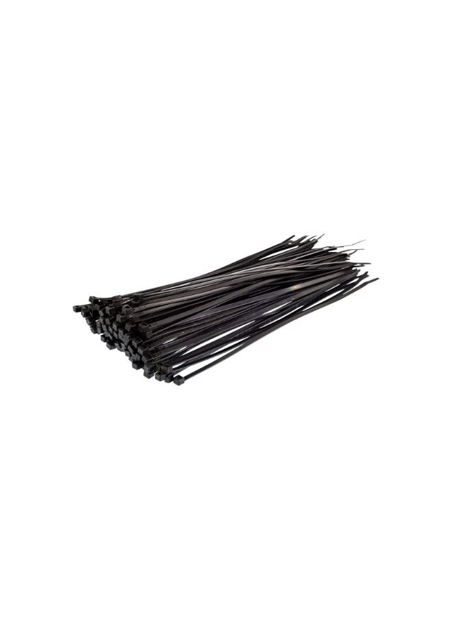 Cable Tie Black 48mm Width 350mm Length UV Resistant Heavy Duty Nylon